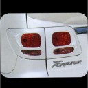 REAR LAMP COVERS LH+RH